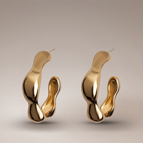 Boucles d'oreilles Meteor Magma