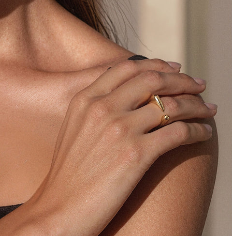 Bague Arcade Ellipse