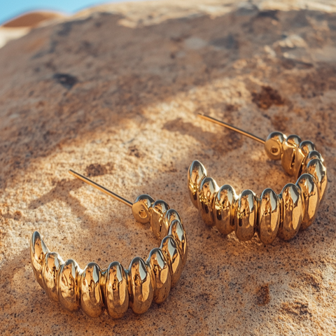 Boucles d'oreilles Arcade Coupole - Ethel