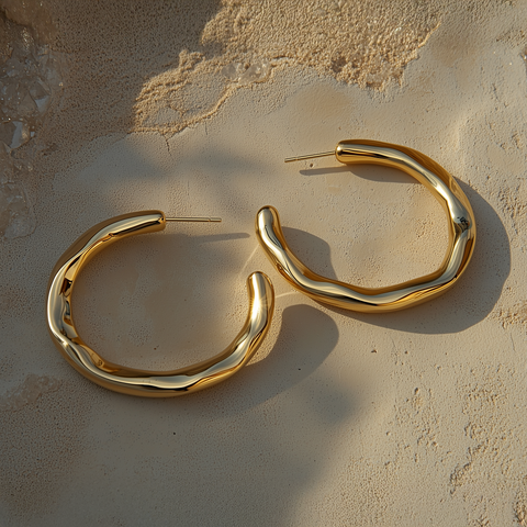 Boucles d'oreilles Meteor Dune - Ethel