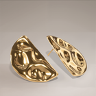 Boucles d'oreilles Meteor Sélénite - Ethel