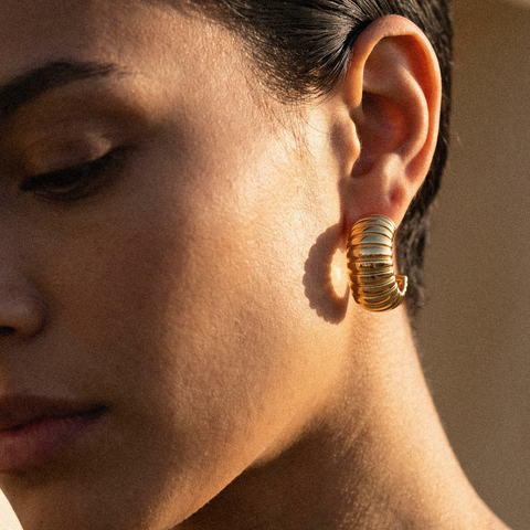 Boucles d'oreilles Arcade Frise