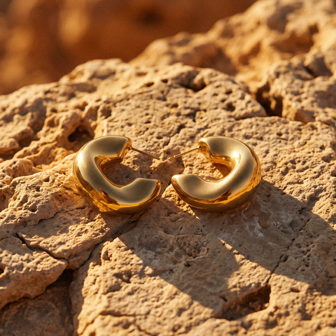 Boucles d'oreilles Meteor Onde